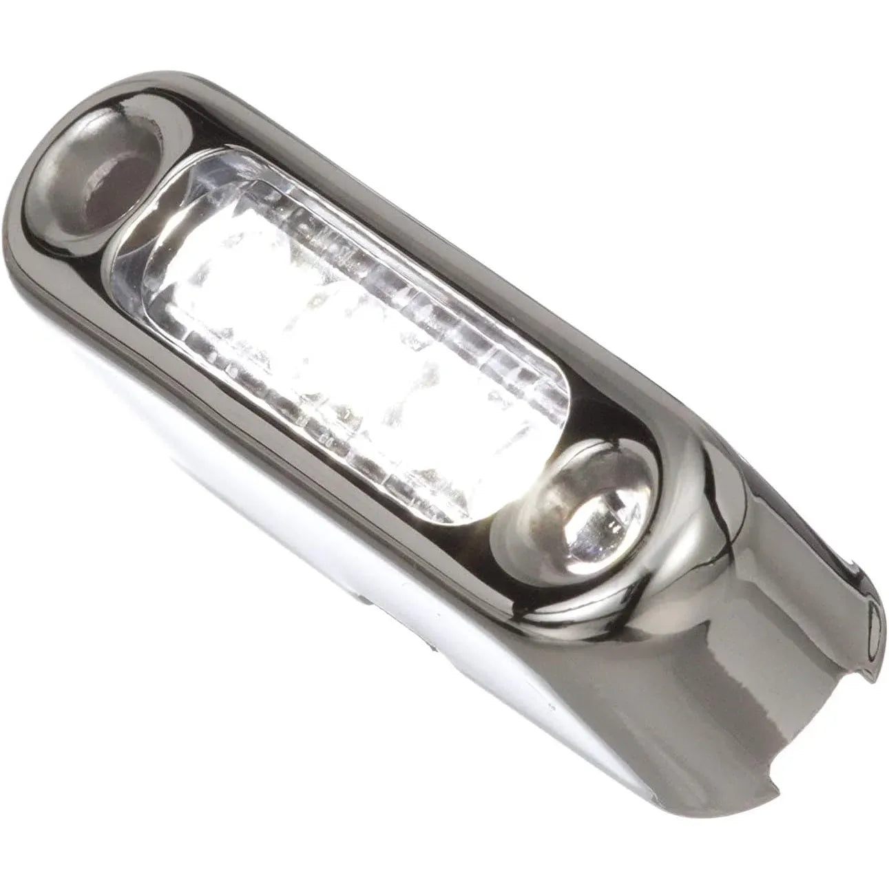 Attwood Marine Micro LED Courtesy Light, 12V DC, 316 Stainless Bezel, Vertical Mount — Quality Boat Parts