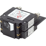 Blue Sea Systems UL-489 Circuit Breaker, 250V AC, 2-Pole, Raised Rocker — Quality Boat Parts