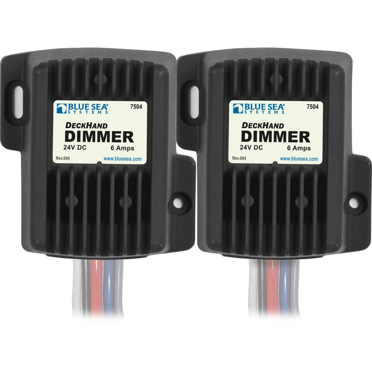 Blue Sea Systems DeckHand Dimmer, For Non-Regulated LED, Incandescent and Halogen Lights, 0-100% Voltage Control, Momentary Switch, Last Setting Memory — Quality Boat Parts