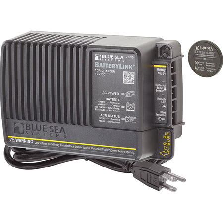 Blue Sea Systems BatteryLink Battery Charger, 2 Bank, 12V, Integrated ACR — Quality Boat Parts