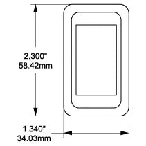 Blue Sea Systems Contura Switch Mounting Panel — Quality Boat Parts