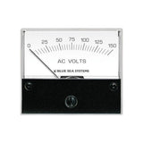Blue Sea Systems AC Analog Voltmeter, 2.75 in Face, Backlit Face — Quality Boat Parts