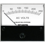 Blue Sea Systems AC Analog Voltmeter, 2.75 in Face, Backlit Face — Quality Boat Parts