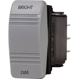 Blue Sea Systems Contura III Dimmer Control Rocker Switch, For Deckhand Dimmer, SPDT, (ON)-OFF-(ON), 20A 12V, 15A 24V — Quality Boat Parts