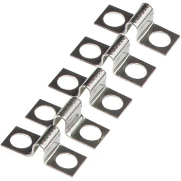 Blue Sea Systems Terminal Block Jumper, Nickel-Plated Brass, 5pk — Quality Boat Parts