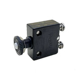Blue Sea Systems Push Button Reset Only Screw Terminal Circuit Breaker, 32V DC, Panel Mount, #8 Screw Terminal, Thermal Trip, Ignition Protected — Quality Boat Parts