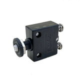 Blue Sea Systems Push Button Reset Only Screw Terminal Circuit Breaker, 32V DC, Panel Mount, #8 Screw Terminal, Thermal Trip, Ignition Protected — Quality Boat Parts