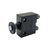 Blue Sea Systems Push Button Reset Only Screw Terminal Circuit Breaker, 32V DC, Panel Mount, #8 Screw Terminal, Thermal Trip, Ignition Protected — Quality Boat Parts