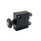 Blue Sea Systems Push Button Reset Only Screw Terminal Circuit Breaker, 32V DC, Panel Mount, #8 Screw Terminal, Thermal Trip, Ignition Protected — Quality Boat Parts