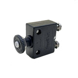 Blue Sea Systems Push Button Reset Only Screw Terminal Circuit Breaker, 32V DC, Panel Mount, #8 Screw Terminal, Thermal Trip, Ignition Protected — Quality Boat Parts
