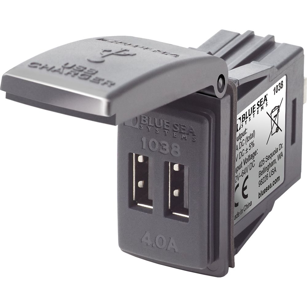 Blue Sea Systems Dual USB Charger — Quality Boat Parts