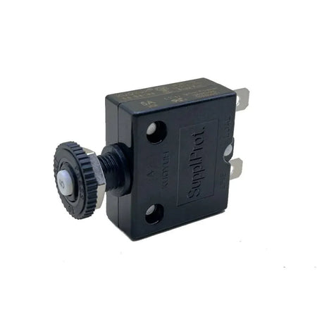 Blue Sea Systems Push Button Reset Only Quick Connect Circuit Breaker, 32V DC, Panel Mount, Thermal Trip, Ignition Protected — Quality Boat Parts