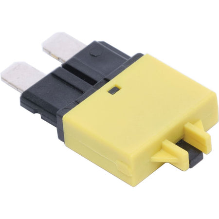 Blue Sea Systems ATO/ATC-Style Low Profile Circuit Breaker, For ST-Blade Fuse Blocks, 32V DC, Thermal Trip, Manual Reset, 2pk — Quality Boat Parts