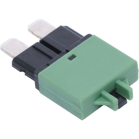 Blue Sea Systems ATO/ATC-Style Low Profile Circuit Breaker, For ST-Blade Fuse Blocks, 32V DC, Thermal Trip, Manual Reset, 2pk — Quality Boat Parts