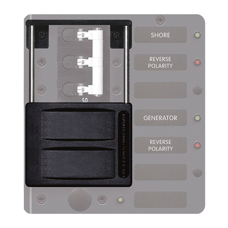 Blue Sea Systems C-Series Lockout Slide, For AC Circuit Breakers, 2-Position — Quality Boat Parts