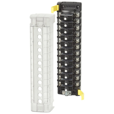 Blue Sea Systems ST CLB Circuit Breaker Block, 32V DC, Surface Mount, Tin-Plated Copper Busses — Quality Boat Parts
