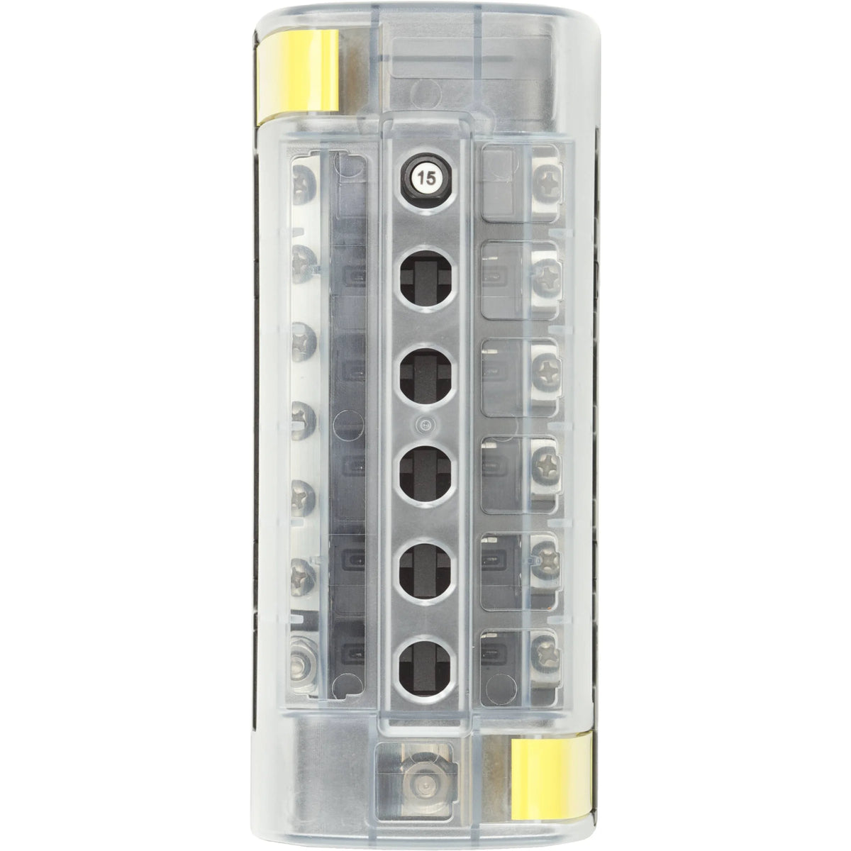 Blue Sea Systems ST CLB Circuit Breaker Block, 32V DC, Surface Mount, Tin-Plated Copper Busses — Quality Boat Parts