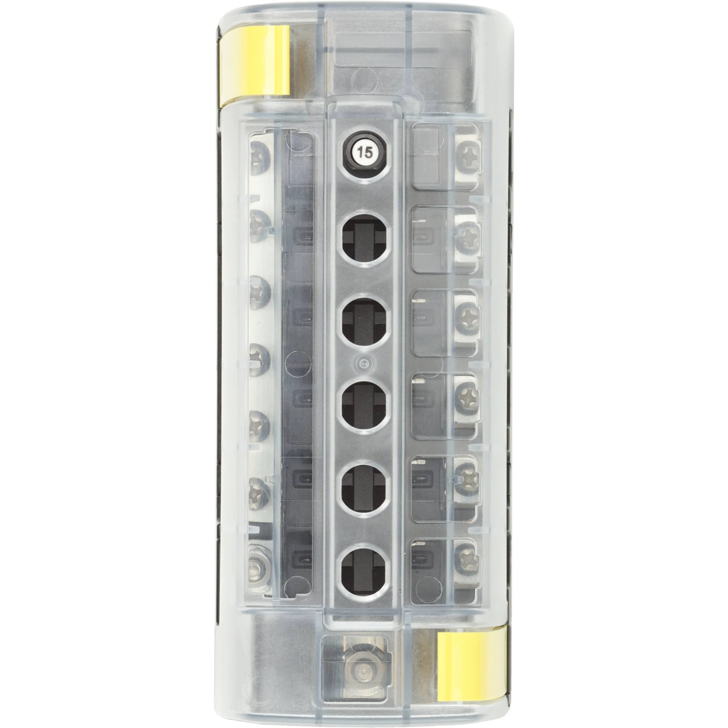 Blue Sea Systems ST CLB Circuit Breaker Block, 32V DC, Surface Mount, Tin-Plated Copper Busses — Quality Boat Parts