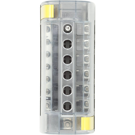 Blue Sea Systems ST CLB Circuit Breaker Block, 32V DC, Surface Mount, Tin-Plated Copper Busses — Quality Boat Parts