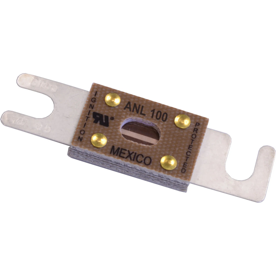 Blue Sea Systems ANL Fuse, 80V DC, 6000A AIC, Silver-Plated Blades, Blown Fuse Indicator — Quality Boat Parts