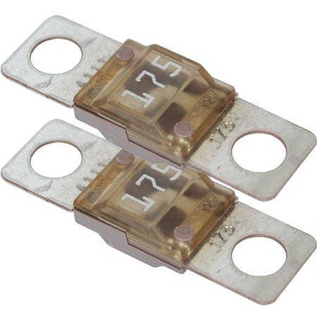 Blue Sea Systems AMI/MIDI Fuse Pair, 32V DC, Tin-Plated Copper Blades, Ignition Protected — Quality Boat Parts