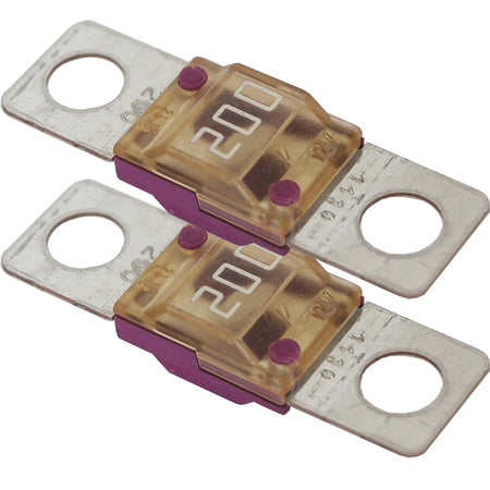 Blue Sea Systems AMI/MIDI Fuse Pair, 32V DC, Tin-Plated Copper Blades, Ignition Protected — Quality Boat Parts