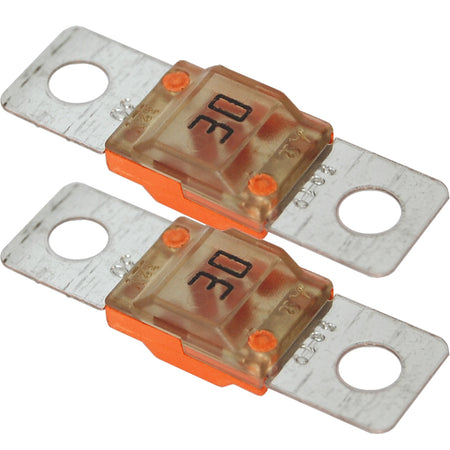 Blue Sea Systems AMI/MIDI Fuse Pair, 32V DC, Tin-Plated Copper Blades, Ignition Protected — Quality Boat Parts