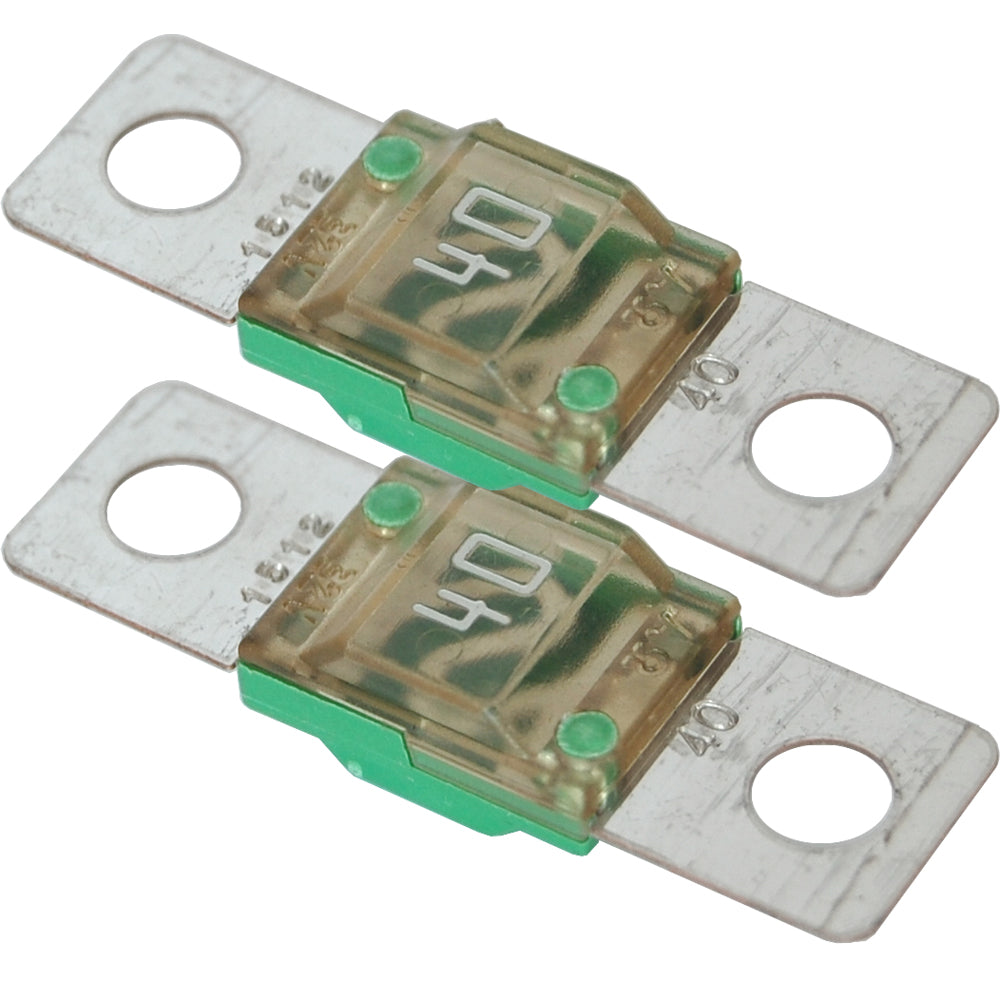 Blue Sea Systems AMI/MIDI Fuse Pair, 32V DC, Tin-Plated Copper Blades, Ignition Protected — Quality Boat Parts