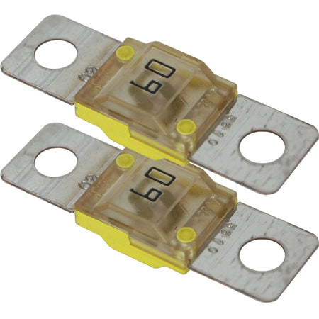 Blue Sea Systems AMI/MIDI Fuse Pair, 32V DC, Tin-Plated Copper Blades, Ignition Protected — Quality Boat Parts