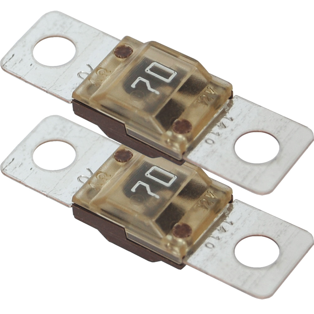 Blue Sea Systems AMI/MIDI Fuse Pair, 32V DC, Tin-Plated Copper Blades, Ignition Protected — Quality Boat Parts