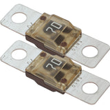Blue Sea Systems AMI/MIDI Fuse Pair, 32V DC, Tin-Plated Copper Blades, Ignition Protected — Quality Boat Parts
