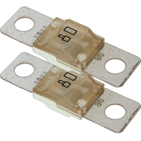 Blue Sea Systems AMI/MIDI Fuse Pair, 32V DC, Tin-Plated Copper Blades, Ignition Protected — Quality Boat Parts