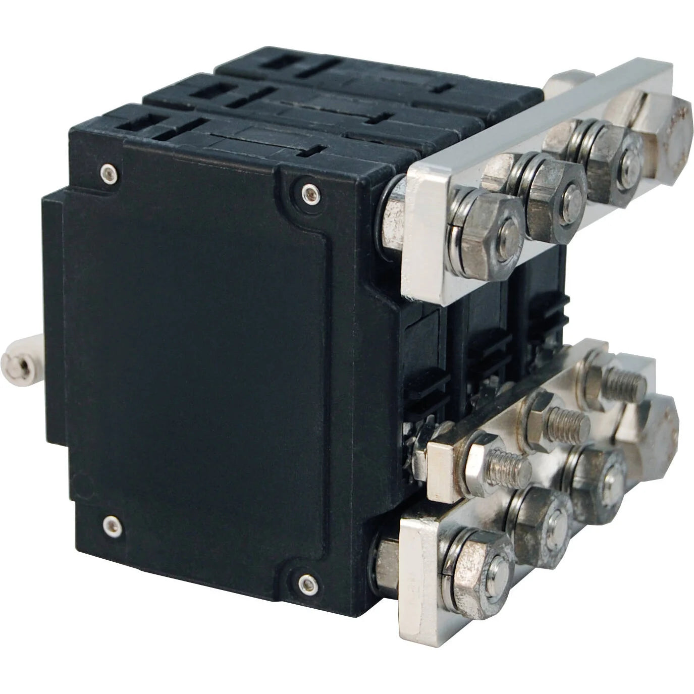 Blue Sea Systems C-Series White Toggle Circuit Breaker, Triple Pole, Magnetic Hydraulic Trip Free, 65V DC — Quality Boat Parts
