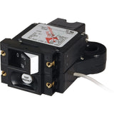 Blue Sea Systems Residual Current Circuit Breaker, Flat Rocker, Magnetic Hydraulic, Front Panel Mount — Quality Boat Parts