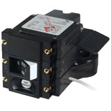 Blue Sea Systems Residual Current Circuit Breaker, Flat Rocker, Magnetic Hydraulic, Front Panel Mount — Quality Boat Parts