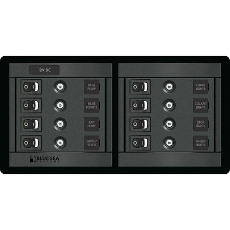 Blue Sea Systems 360 Series Switch CLB Panel, 12V DC — Quality Boat Parts