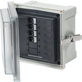 Blue Sea Systems SMS Surface Mount System Panel Enclosure, IP66, Glass-Filled Polycarbonate, Clear Cover, 6 x 6 x 4 in — Quality Boat Parts