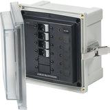 Blue Sea Systems SMS Surface Mount System Panel Enclosure, IP66, Glass-Filled Polycarbonate, Clear Cover, 6 x 6 x 4 in — Quality Boat Parts