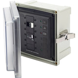 Blue Sea Systems SMS Surface Mount System Panel Enclosure, IP66, Glass-Filled Polycarbonate, Clear Cover, 6 x 6 x 4 in — Quality Boat Parts