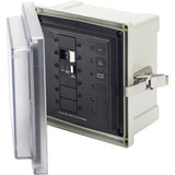 Blue Sea Systems SMS Surface Mount System Panel Enclosure, IP66, Glass-Filled Polycarbonate, Clear Cover, 6 x 6 x 4 in — Quality Boat Parts