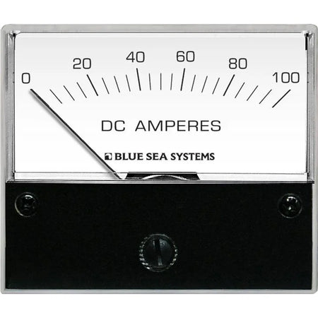 Blue Sea Systems DC Analog Ammeter, 2.75 in Face, 12V/24V DC Backlight — Quality Boat Parts