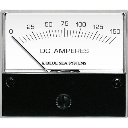 Blue Sea Systems DC Analog Ammeter, 2.75 in Face, 12V/24V DC Backlight — Quality Boat Parts