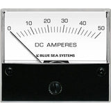 Blue Sea Systems DC Analog Ammeter, 2.75 in Face, 12V/24V DC Backlight — Quality Boat Parts