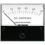 Blue Sea Systems DC Analog Ammeter, 2.75 in Face, 12V/24V DC Backlight — Quality Boat Parts