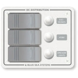 Blue Sea Systems Contura Water Resistant DC Circuit Breaker Panel, 12/24V, IP66 — Quality Boat Parts