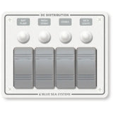 Blue Sea Systems Contura Water Resistant DC Circuit Breaker Panel, 12/24V, IP66 — Quality Boat Parts