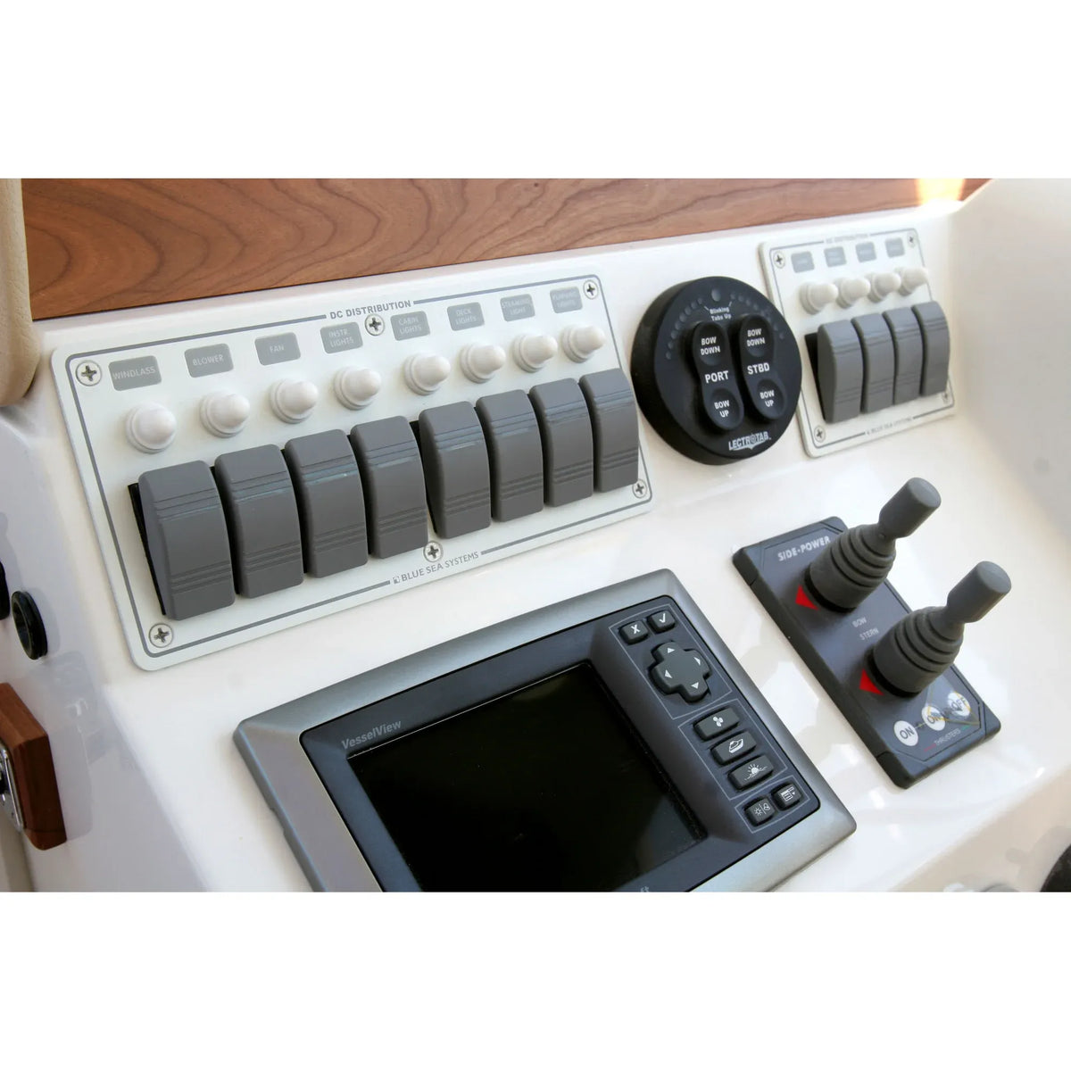 Blue Sea Systems Contura Water Resistant DC Circuit Breaker Panel, 12/24V, IP66 — Quality Boat Parts