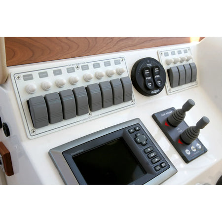Blue Sea Systems Contura Water Resistant DC Circuit Breaker Panel, 12/24V, IP66 — Quality Boat Parts