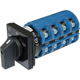 Blue Sea Systems AC Source Selector Rotary Switch, 4-Pole, 2 + OFF Positions, Dual Output, 600V AC Max — Quality Boat Parts