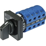 Blue Sea Systems AC Source Selector Rotary Switch, 4-Pole, 2 + OFF Positions, Dual Output, 600V AC Max — Quality Boat Parts